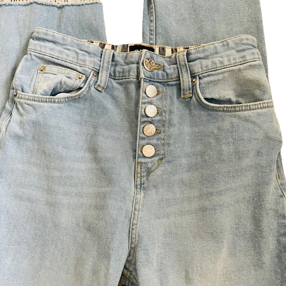 BDG Girlfriend High-Rise Jean – Striped Yoke - Picture 3 of 9